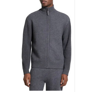 Men's Vineyard Vines Gray Full Zip Sweater M